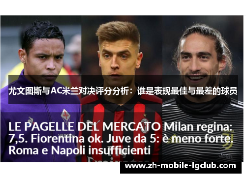 尤文图斯与AC米兰对决评分分析：谁是表现最佳与最差的球员